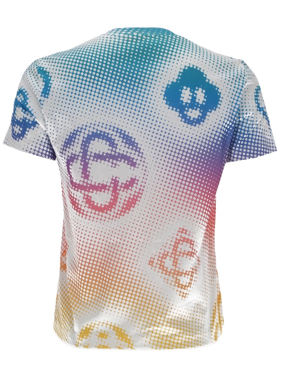 CASABLANCA CASABLANCA - "AIRBRUSH SMILEY" T-SHIRT
