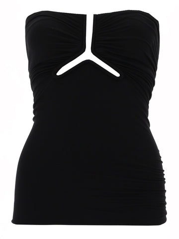 RICK OWENS RICK OWENS - "ALANNAH PRONG BUSTIER" TOP
