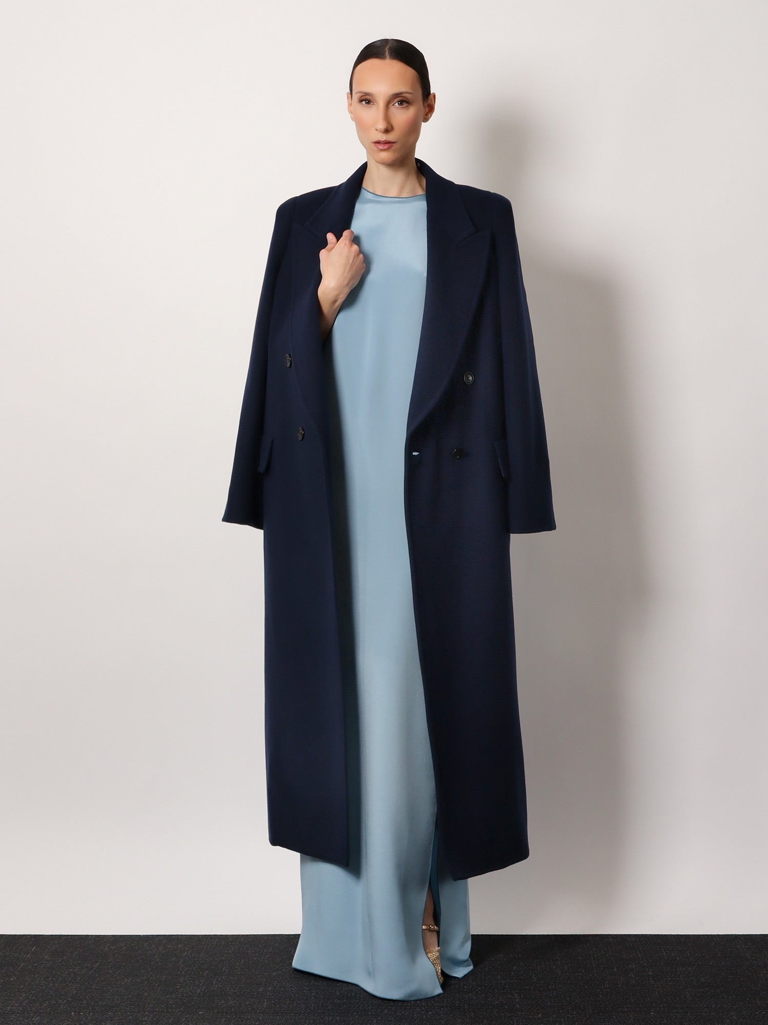 Max Mara - Albania 1234 max mara sfilata virgin wool and cashmere coat