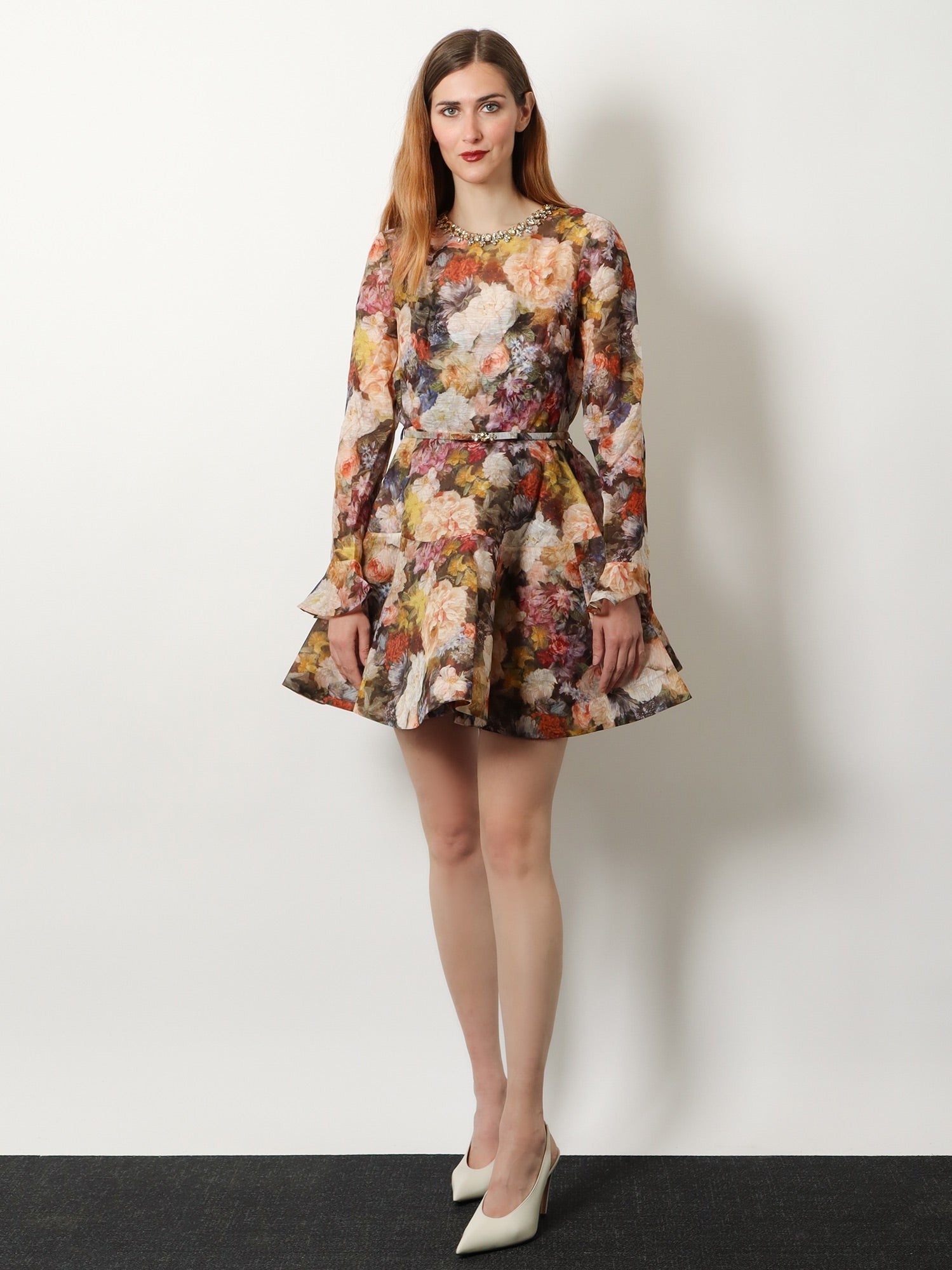 ZIMMERMANN - Alchemy linen and silk dress