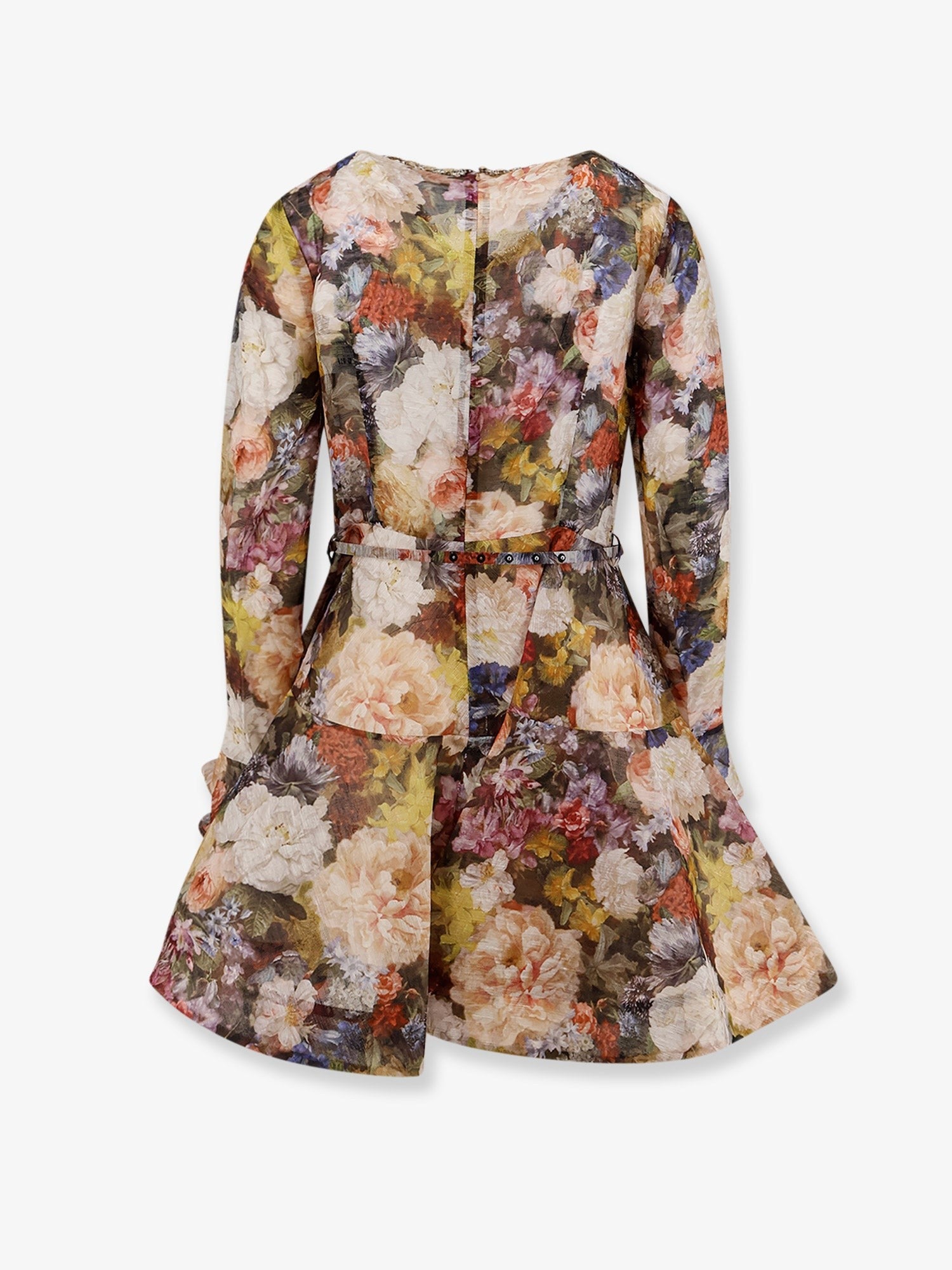 ZIMMERMANN - Alchemy linen and silk dress