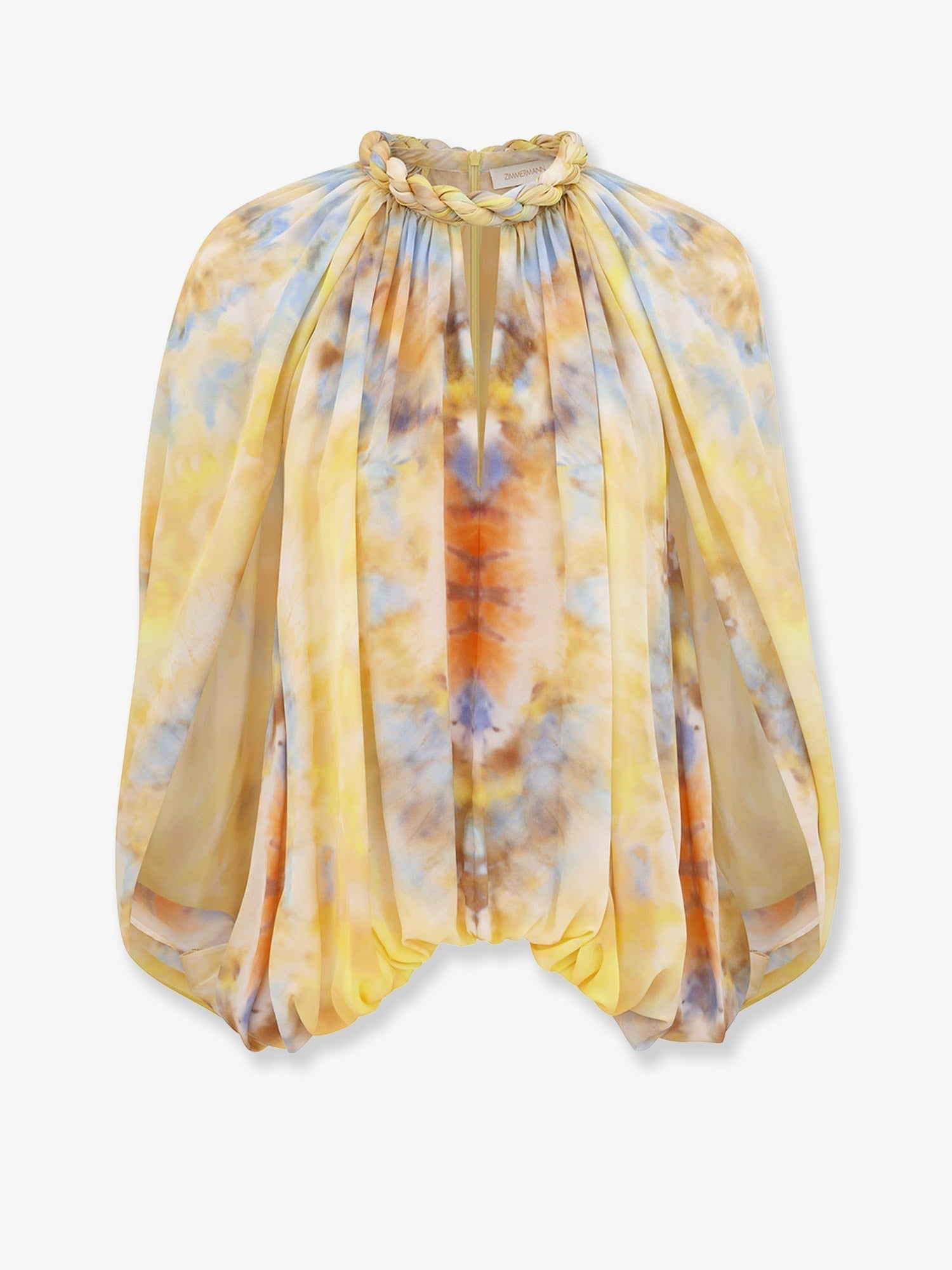 ZIMMERMANN ZIMMERMANN - Alchemy Twist Billow silk top