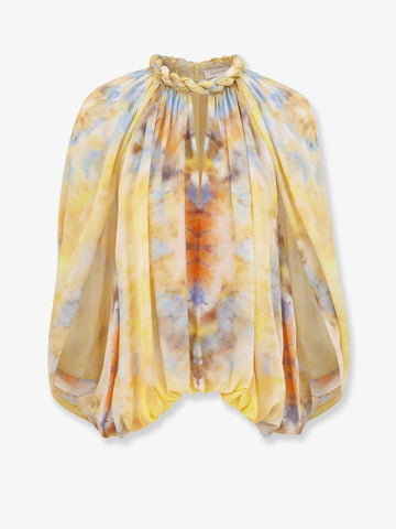 ZIMMERMANN ZIMMERMANN - Alchemy Twist Billow silk top