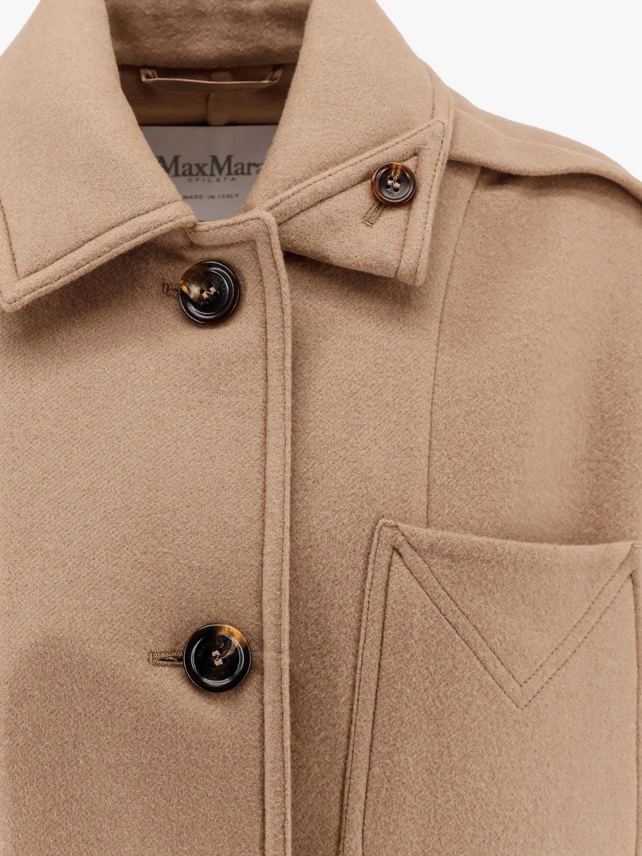 Aldo 134 max mara sfilata wool and cashmere coat