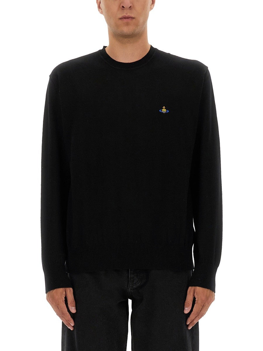 Vivienne Westwood - ALEX" JERSEY WITH LOGO alex-jersey-with-logo_95b667e8-c637-4dab-ac53-449e227a2c87