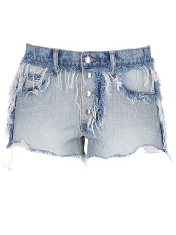 Alexander Wang - Denim Shorts - Light Blue alexander-wang-denim-shorts-light-blue-front-jpg
