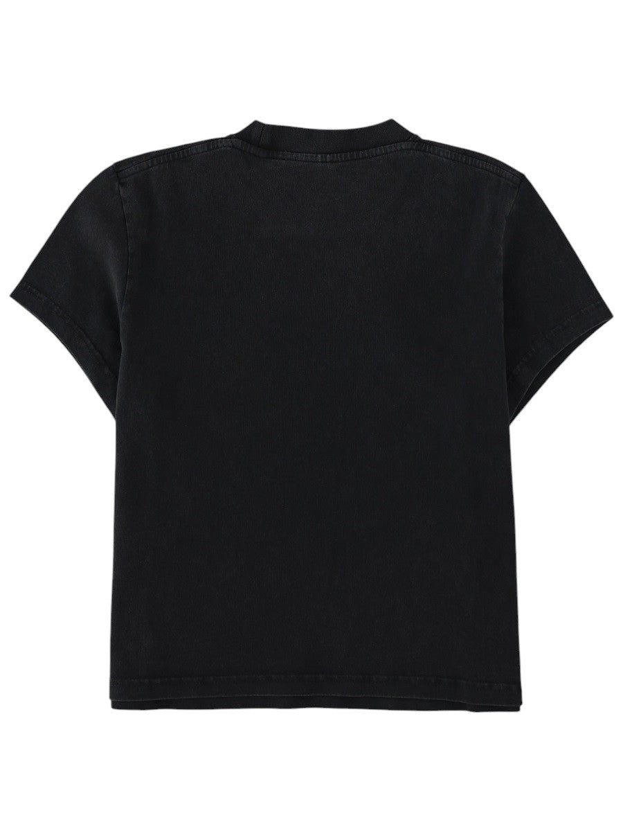Alexander Wang - Logo T-Shirt - Black alexander-wang-logo-t-shirt-black-front-jpg