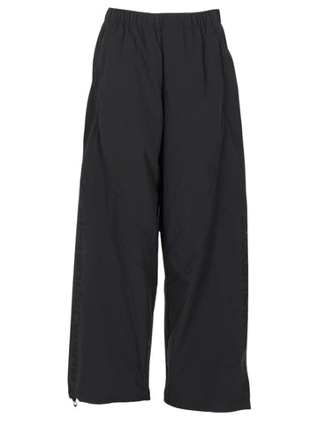 Alexander Wang - Perforated Logo Track Pants - Black alexander-wang-perforated-logo-track-pants-black-front-jpg