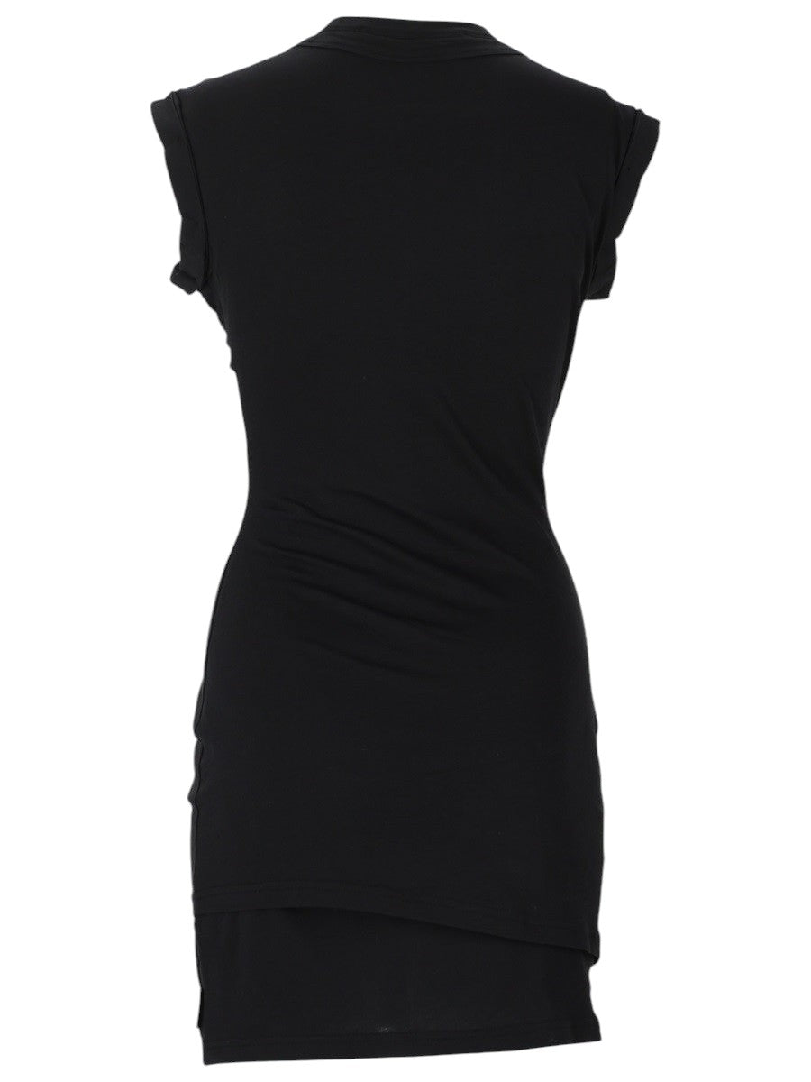 Alexander Wang - Twisted Mini Dress - Black alexander-wang-twisted-mini-dress-black-front-jpg