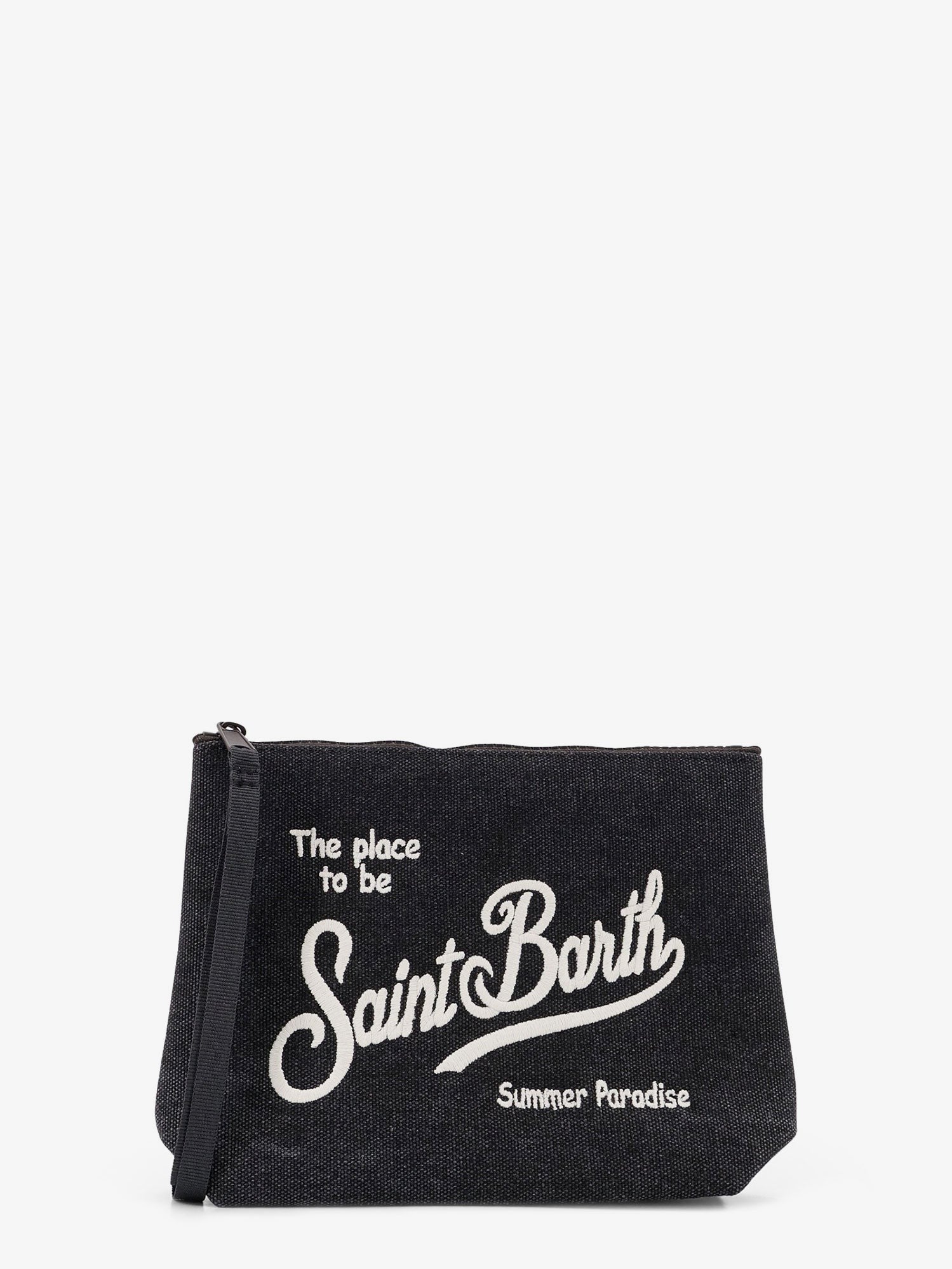 MC2 SAINT BARTH Aline canvas clutch