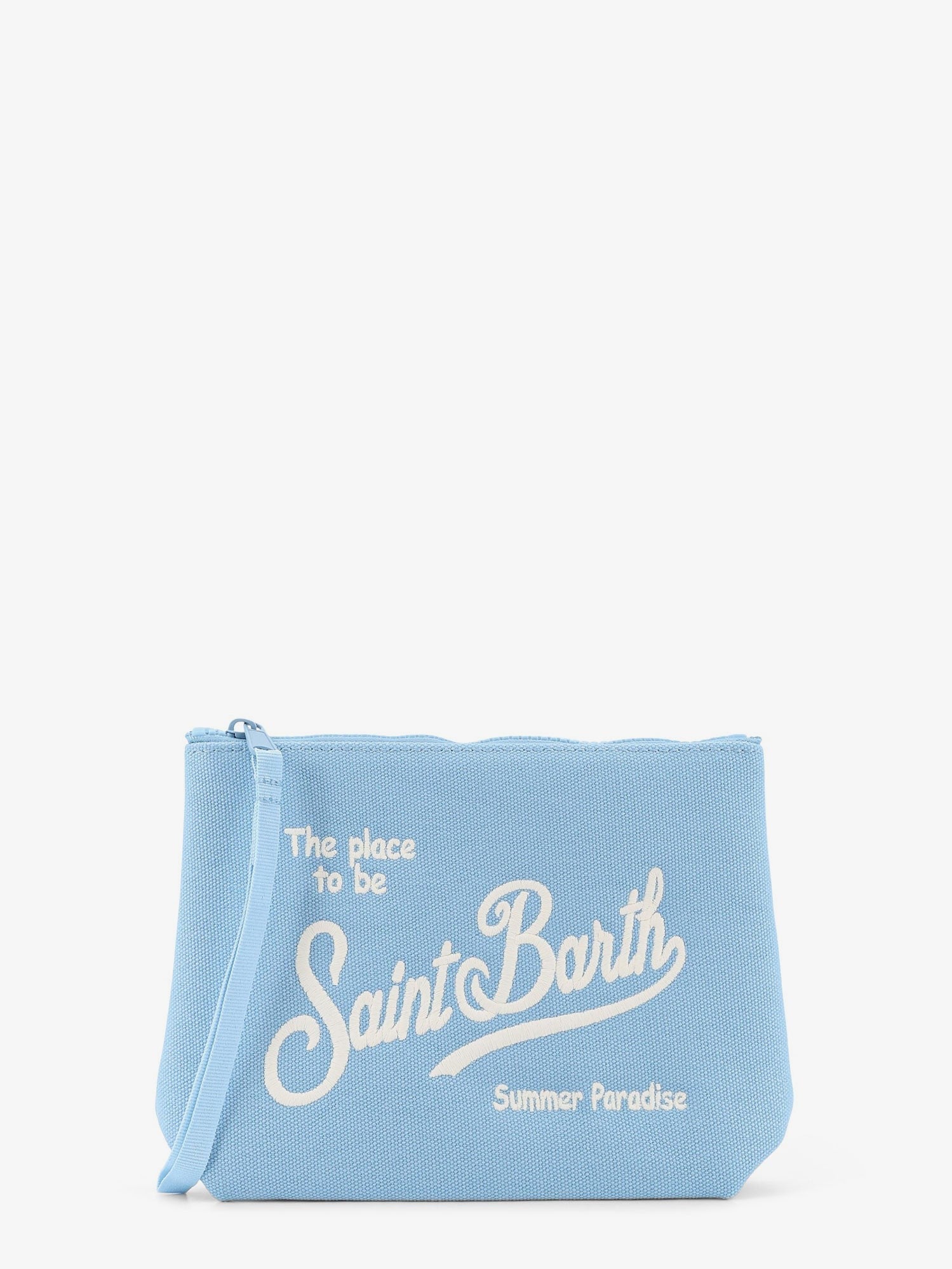 MC2 SAINT BARTH Aline canvas clutch