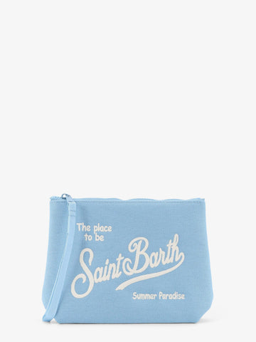 MC2 SAINT BARTH Aline canvas clutch