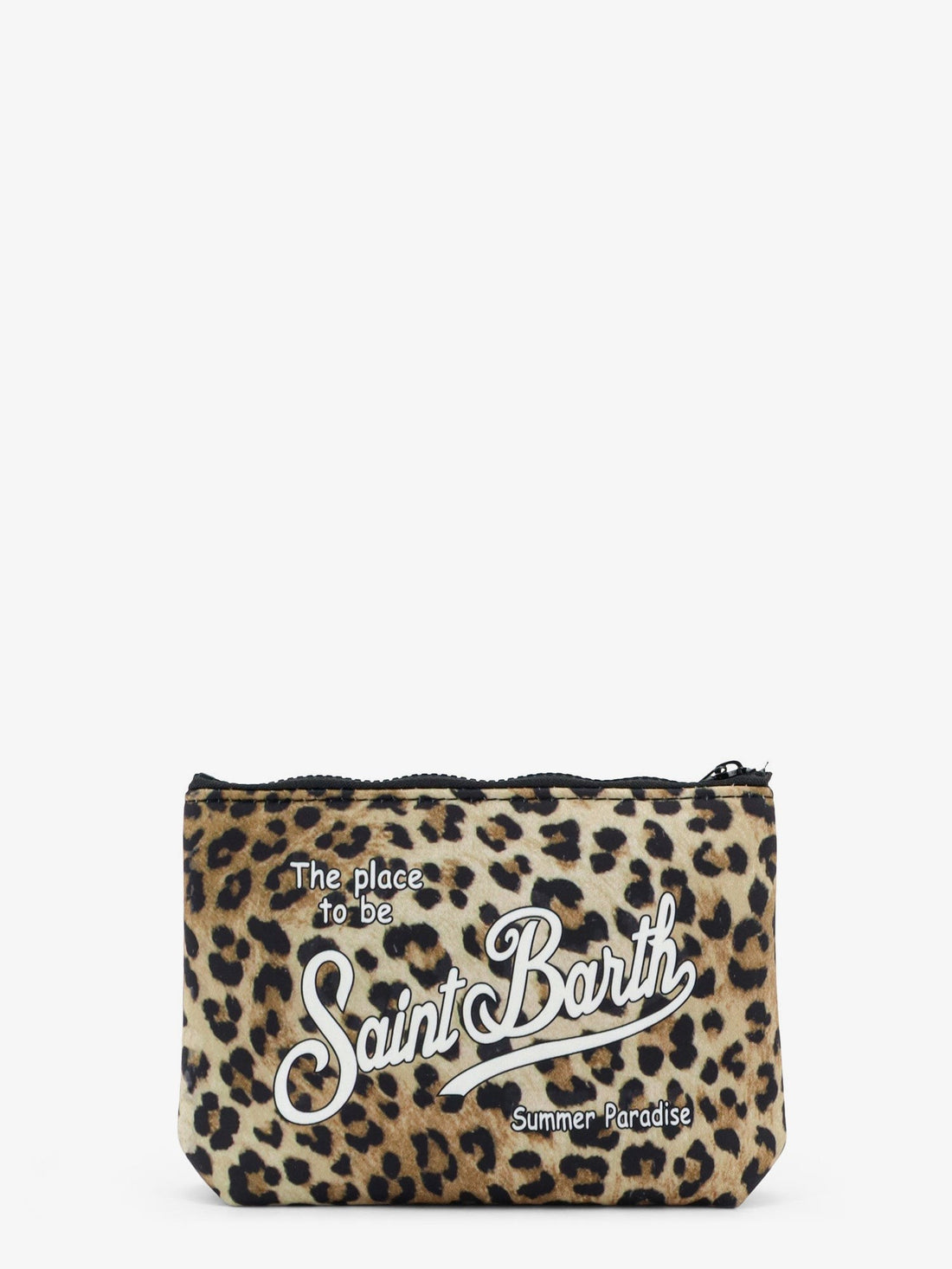 MC2 SAINT BARTH Aline scuba clutch with striped pattern