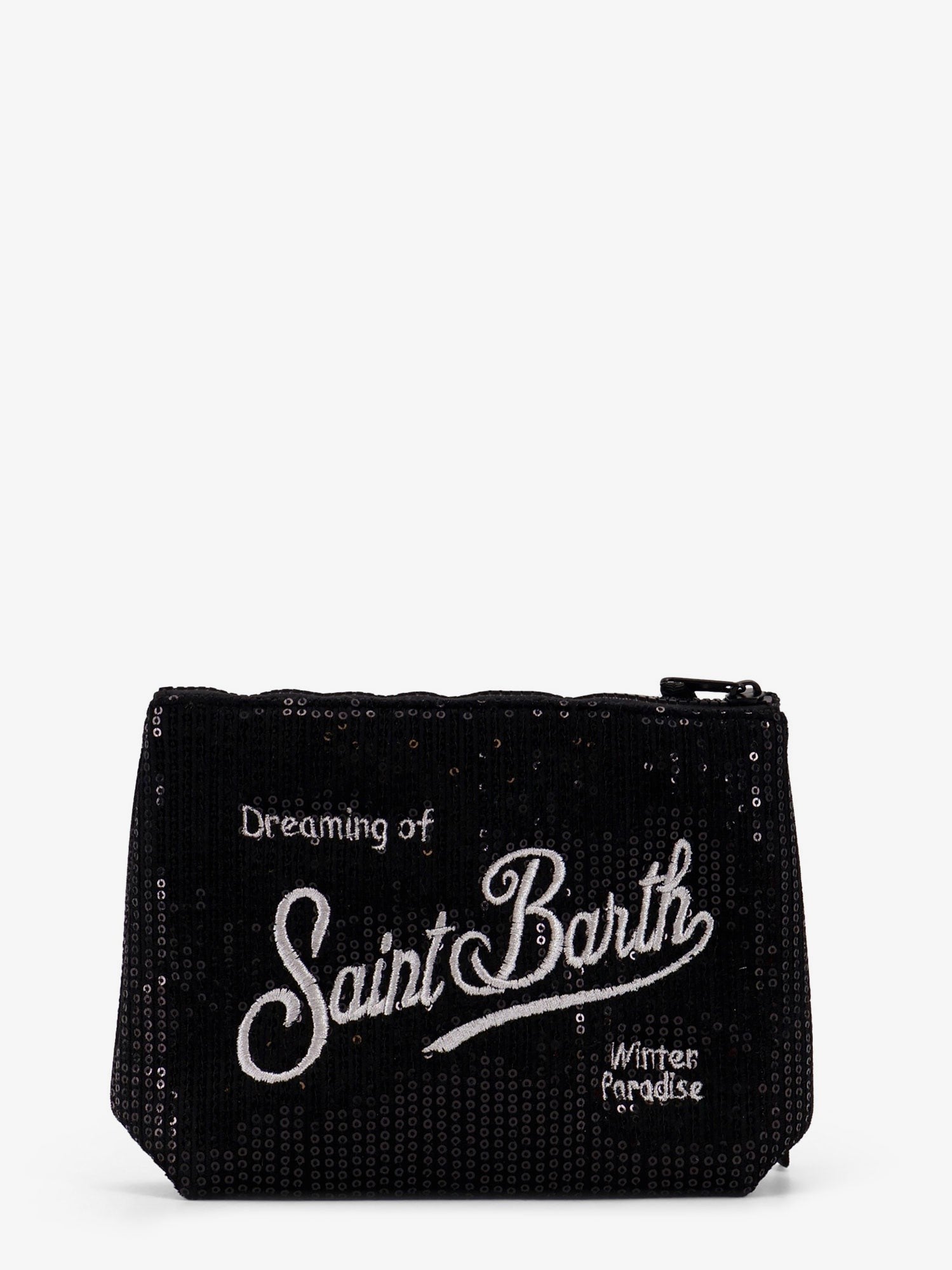 Aline Velvet Paillettes clutch