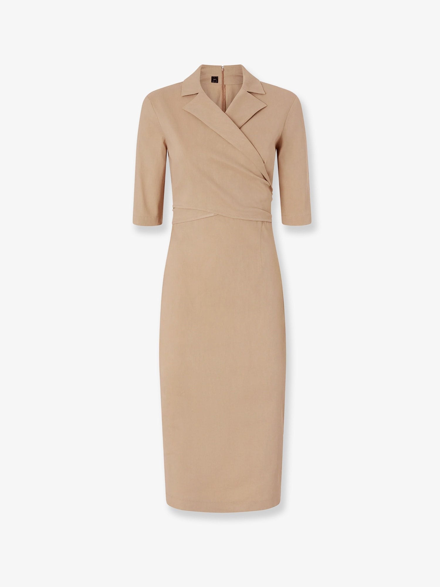 Pinko - Allyson stretch linen and viscose dress allyson-stretch-linen-and-viscose-dress