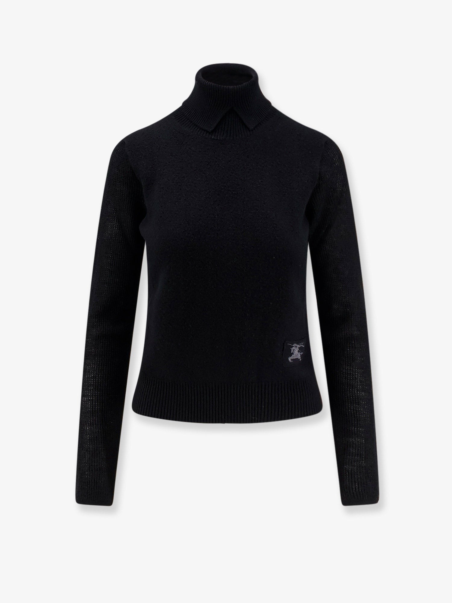 Alpaca and wool blend turtleneck