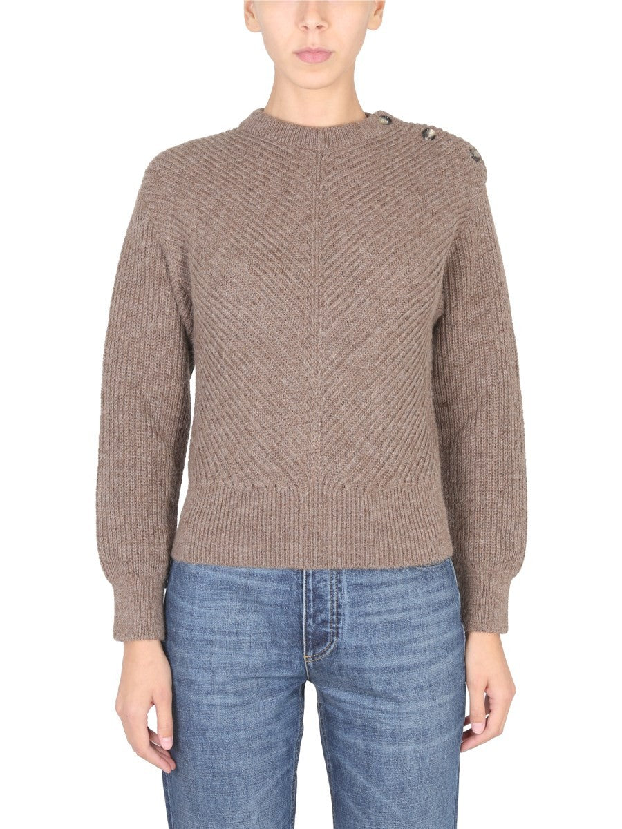 Bottega Veneta - ALPACA KNIT WITH CHEVRON PATTERN alpaca-knit-with-chevron-pattern_c2a9c978-7d68-49a5-a629-2d382e759773