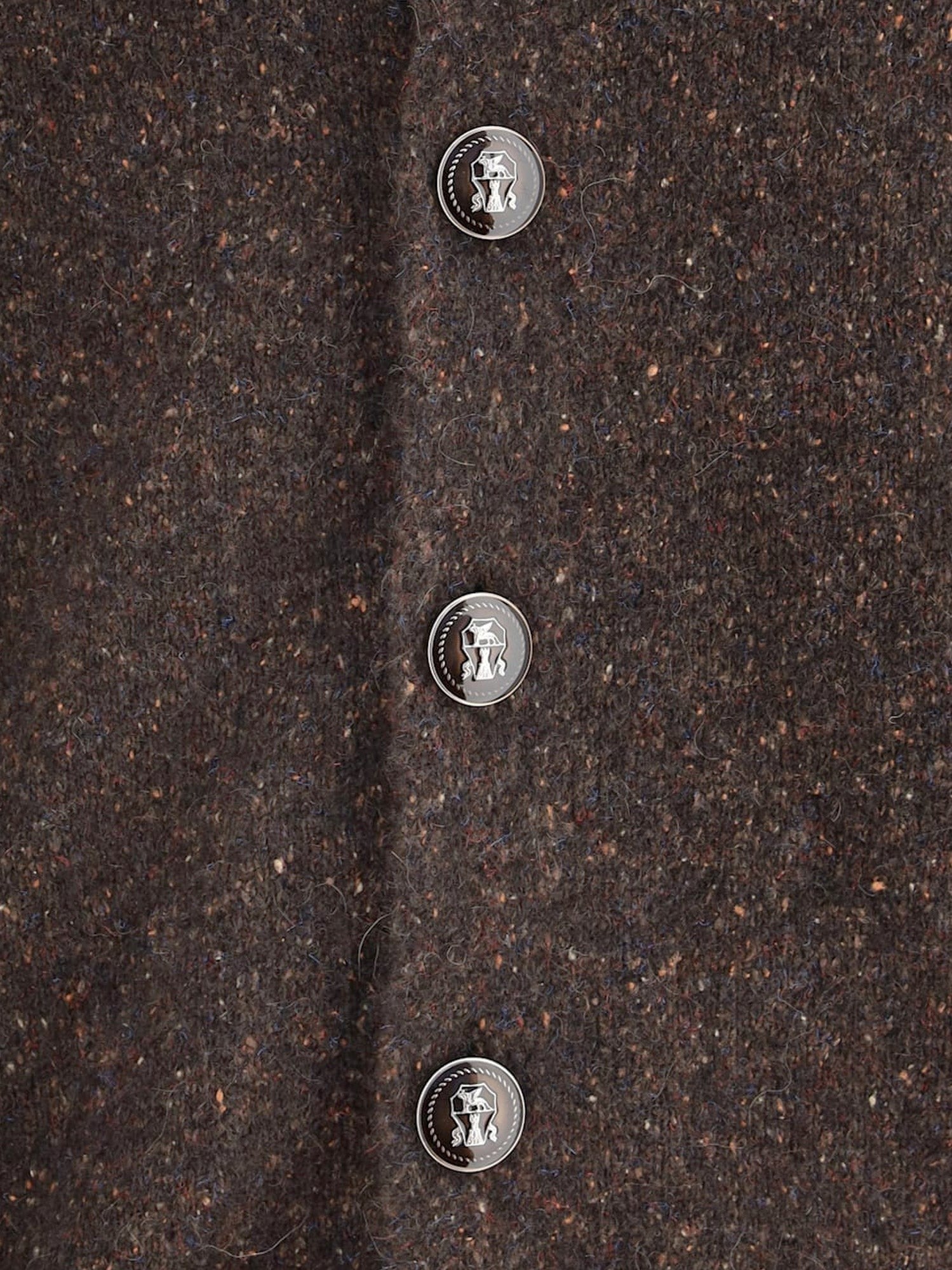 Alpaca, wool and silk cardigan