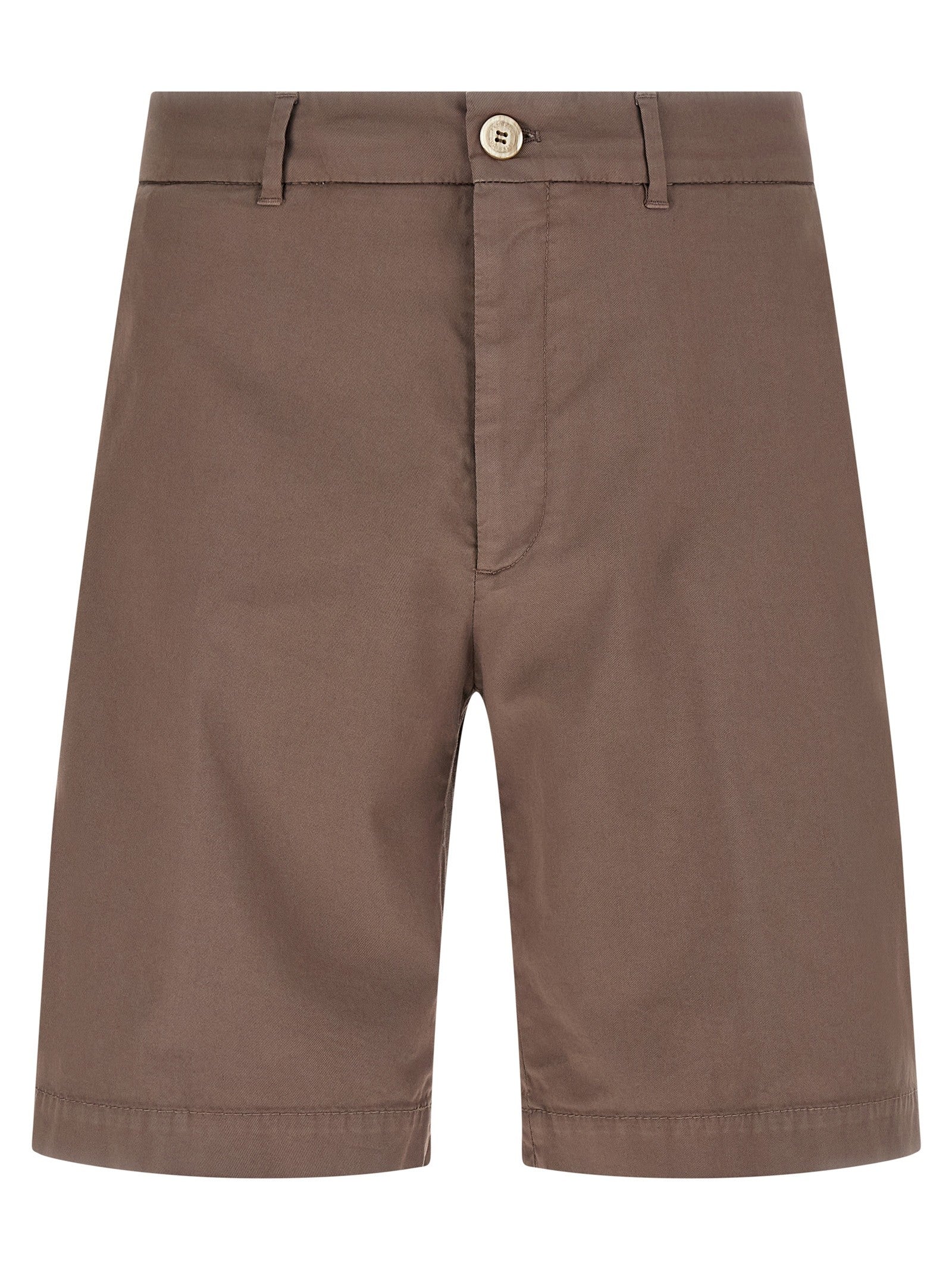 Brunello Cucinelli - American Pima cotton bermuda shorts