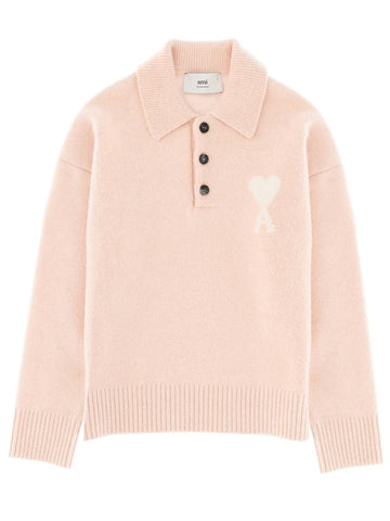 AMI PARIS "AMI DE COEUR" POLO SHIRT Unisex
