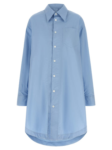 AMI PARIS - 'Ami De Coeur' shirt dress
