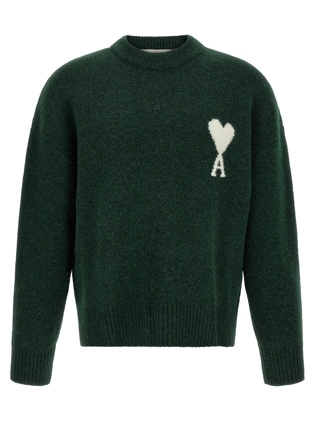 AMI PARIS - 'Ami De Coeur' sweater GREEN