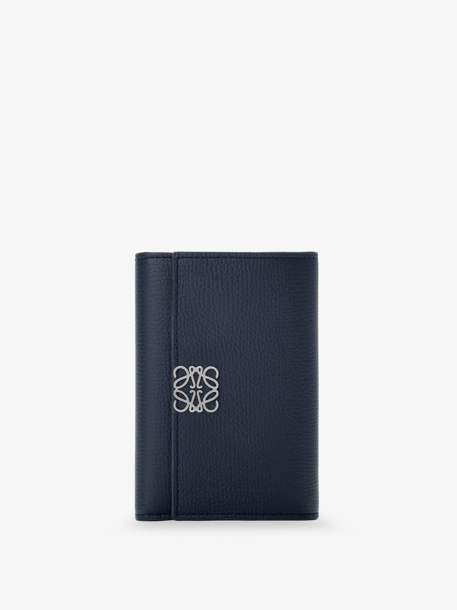 LOEWE - Anagram leather wallet with front logo