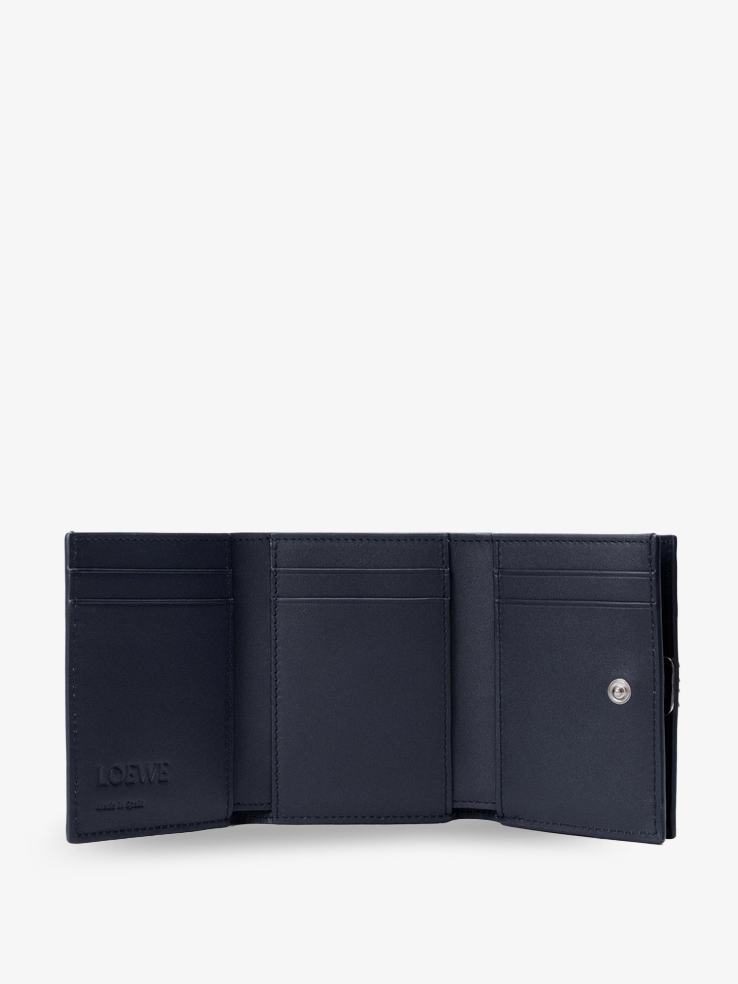 LOEWE - Anagram Trifold Leather Wallet