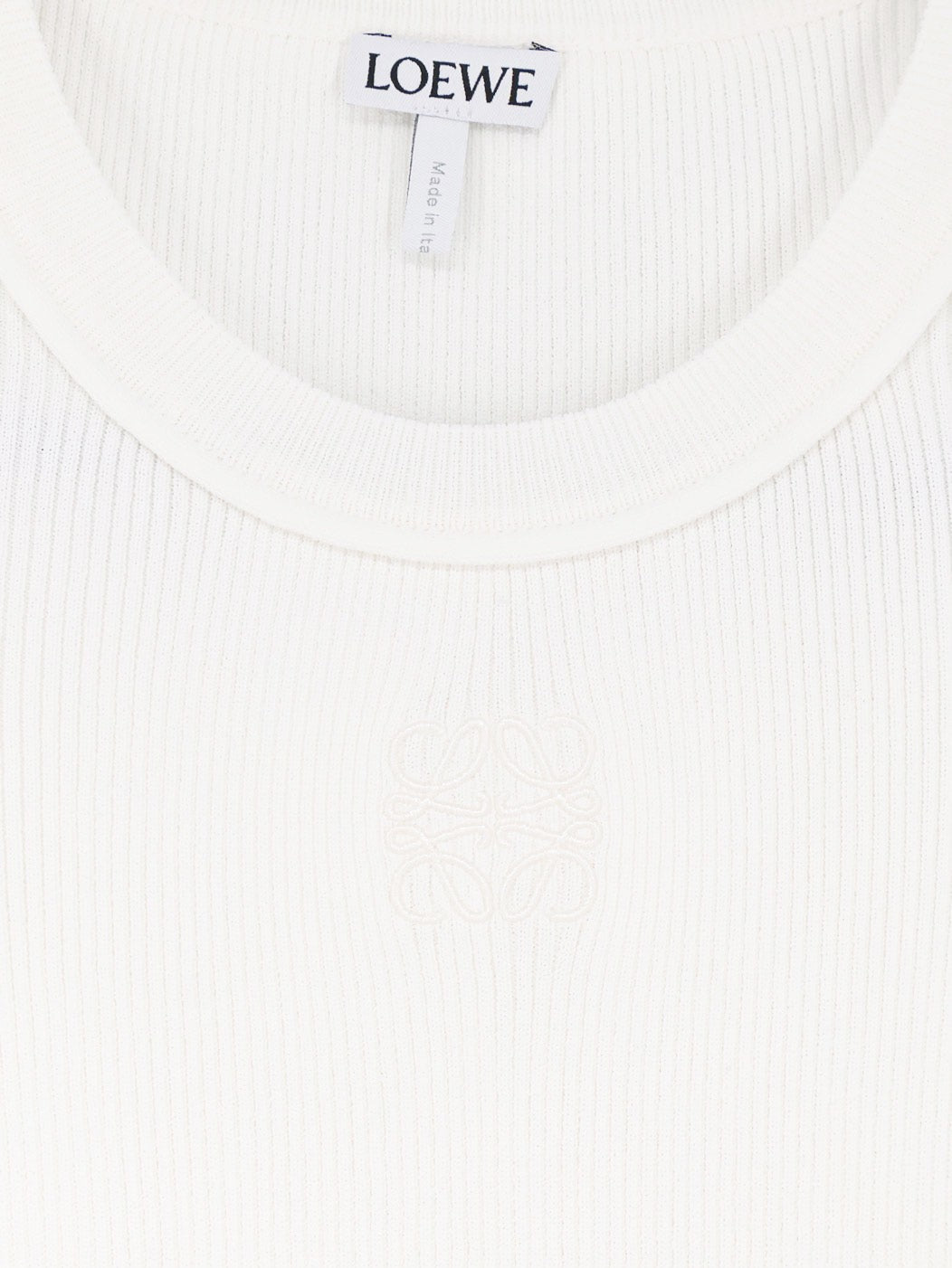 LOEWE - Anagram viscose tank top