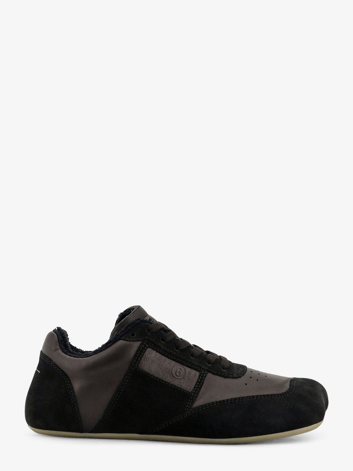 MM6 MAISON MARGIELA - Anatomic suede and leather sneakers anatomic-suede-and-leather-sneakers_ded22a7e-6488-45fb-b0e5-bcd877ca9960