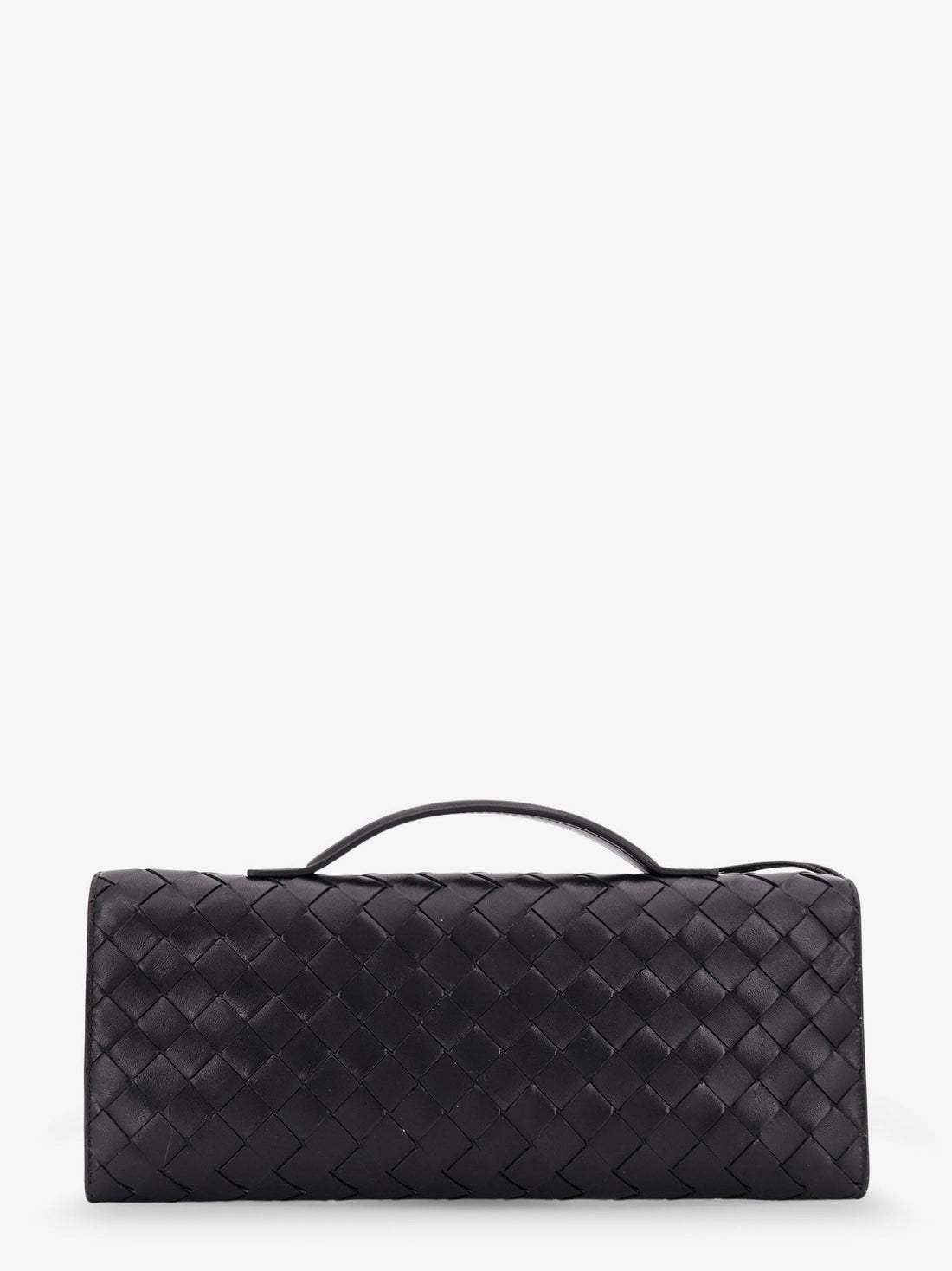 Bottega Veneta - Andiamo Leather Clutch with Intrecciato Pattern andiamo-leather-clutch-with-intrecciato-pattern_57694ed6-edc3-4281-8c42-be45a3e0d977