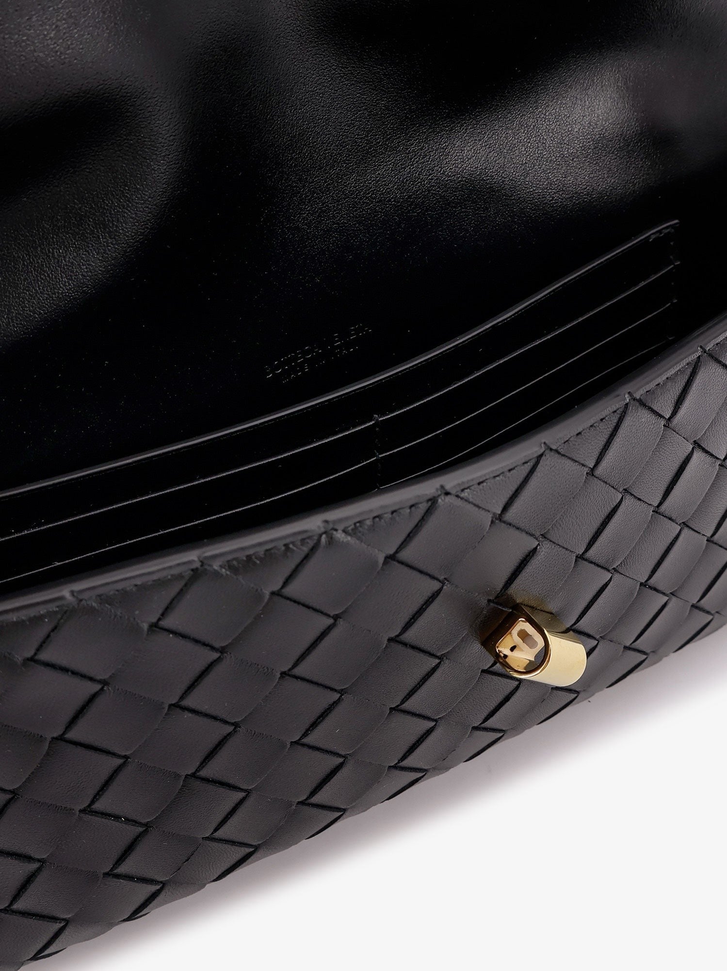 Bottega Veneta - Andiamo Leather Clutch with Intrecciato Pattern andiamo-leather-clutch-with-intrecciato-pattern_80dbe152-d106-49d8-a20b-dd3155f24381