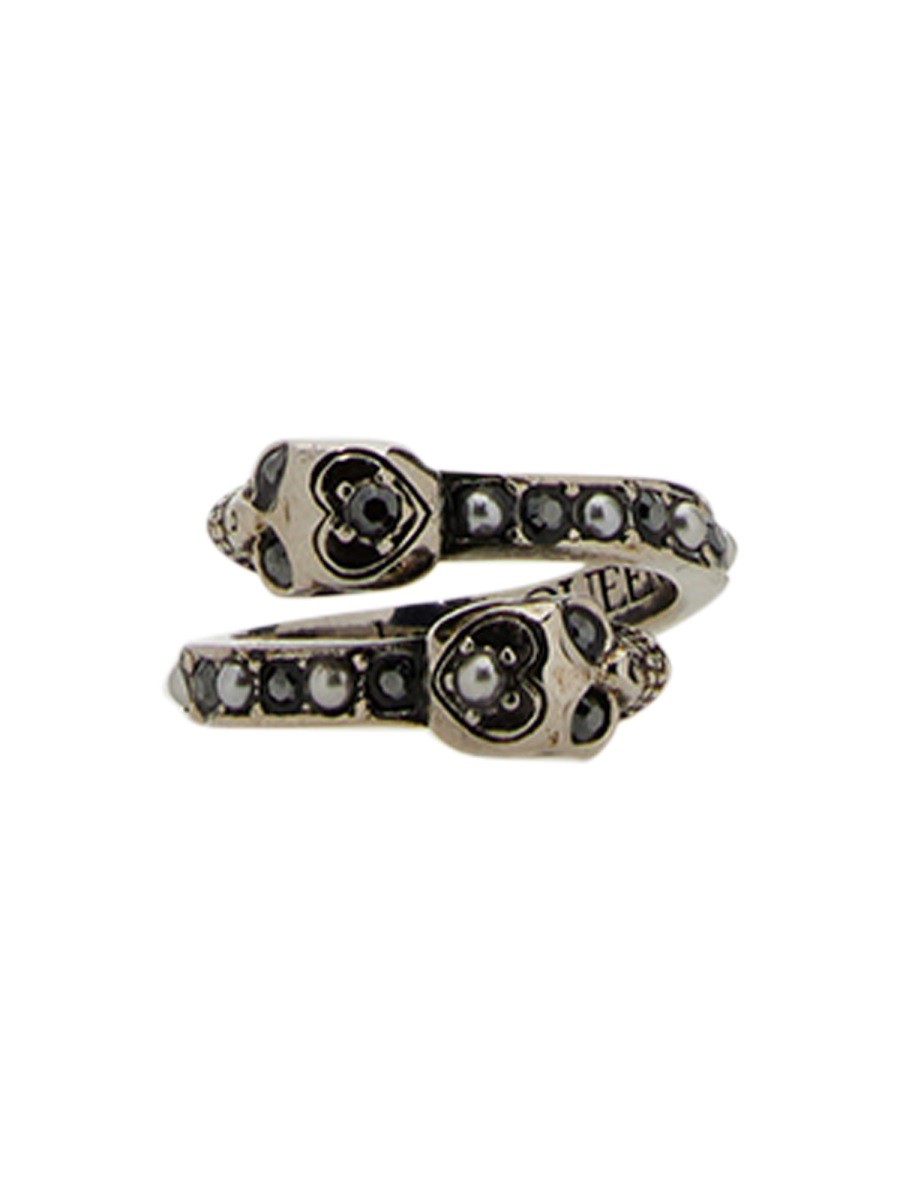 Alexander Mcqueen - ANELLO TWIN SKULL anello-twin-skull_e7bbbd83-1688-42ec-837a-7b380ebfd8ea