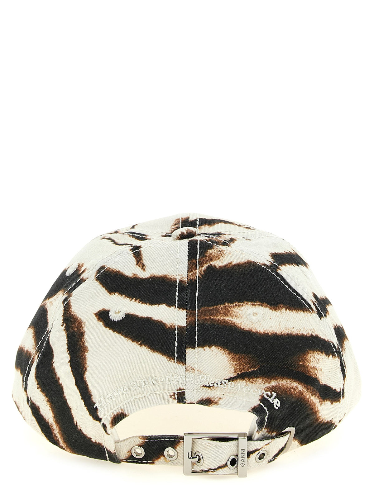 GANNI - Animal print cap