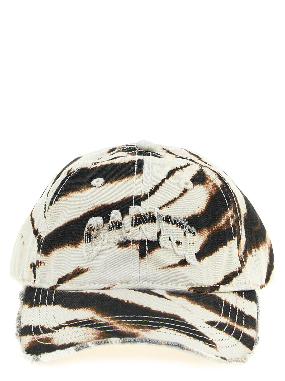 GANNI - Animal print cap