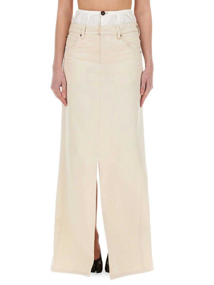 "ANONYMITY OF THE LINING" SKIRT