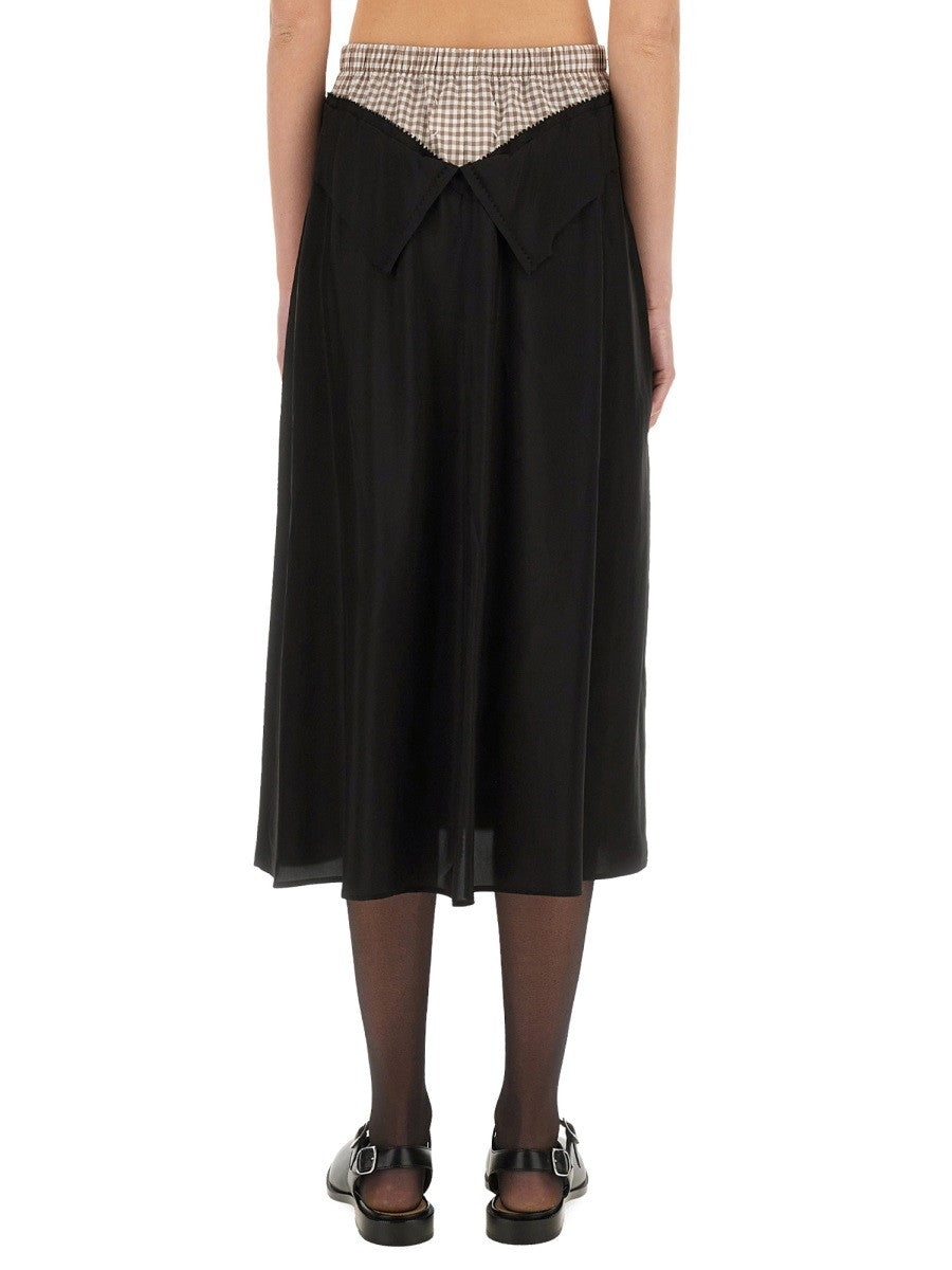 "ANONYMITY OF THE LINING" SKIRT