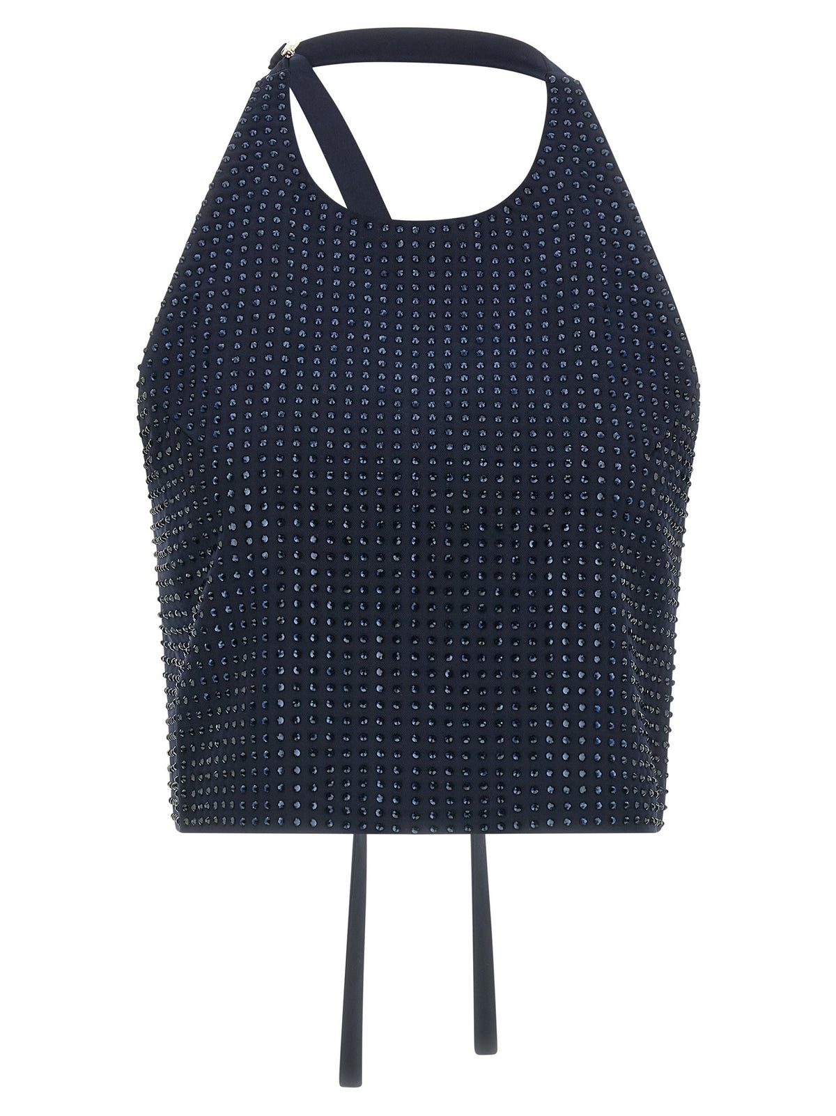 Pinko - 'Arbaia' rhinestone-dyed top Blue