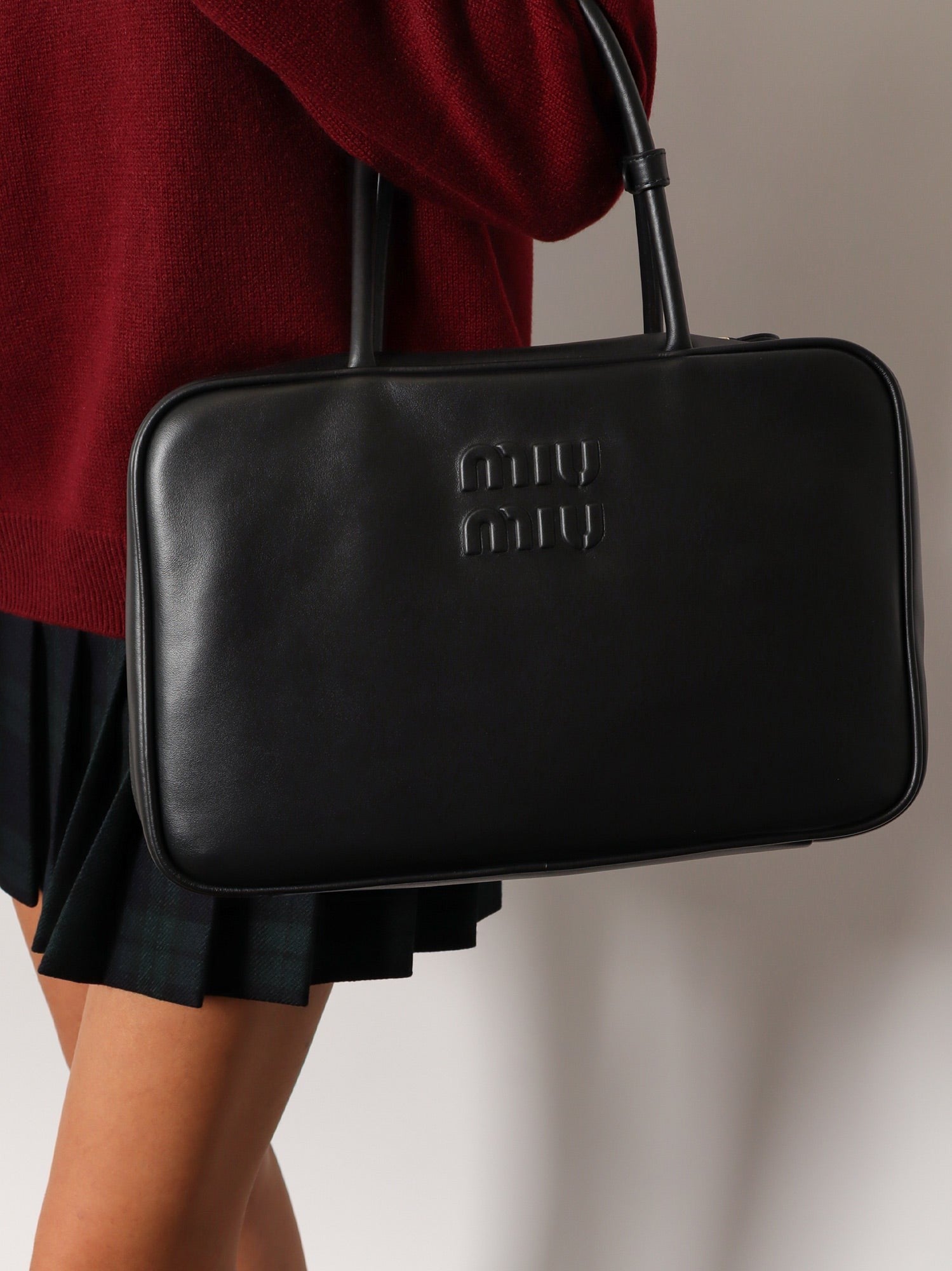 Miu Miu - Arcadie Softy leather handbag