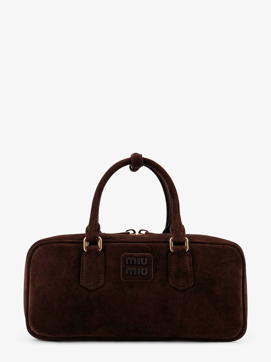 Miu Miu Arcadie suede shoulder bag