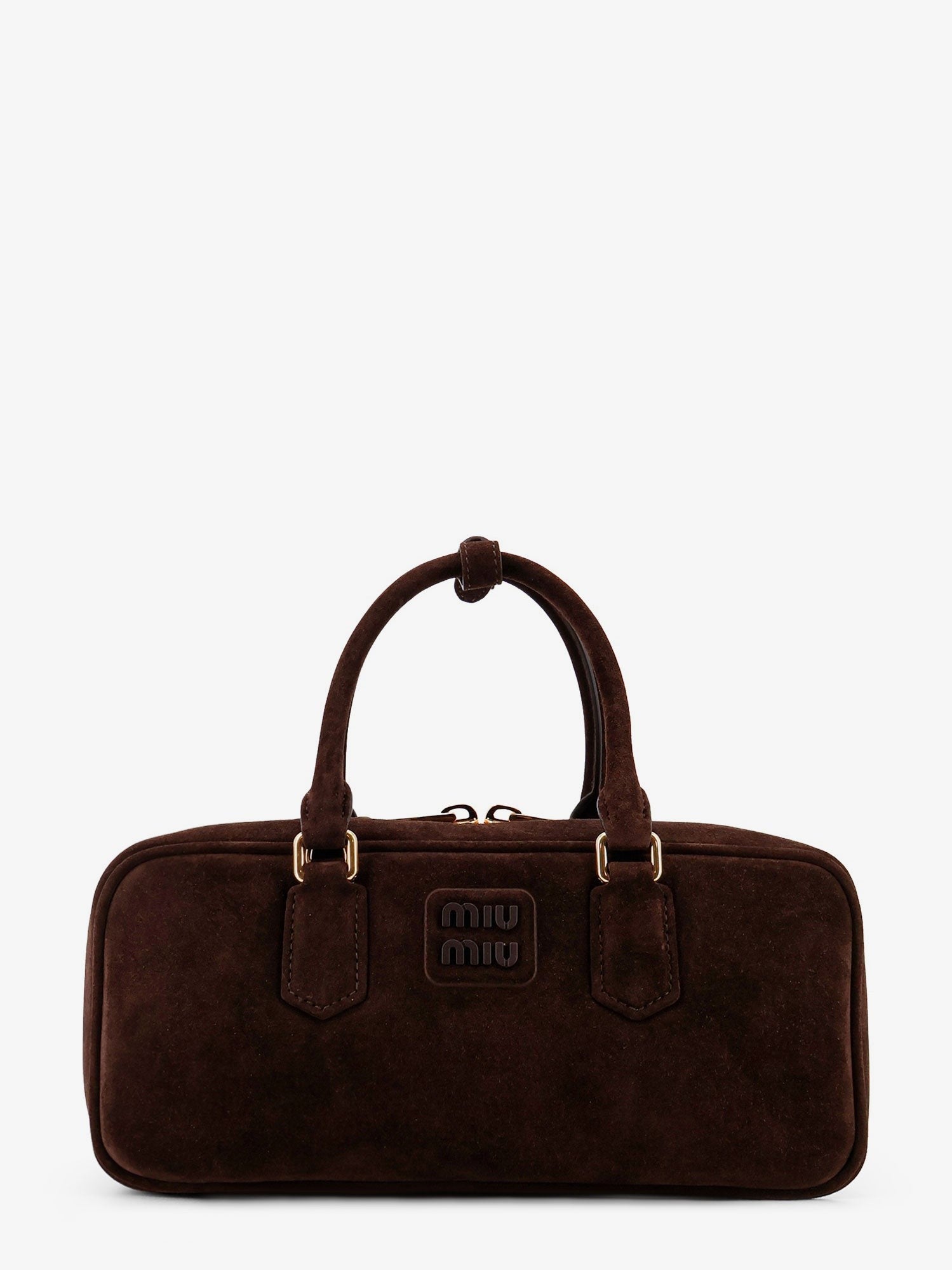 Miu Miu Arcadie suede shoulder bag