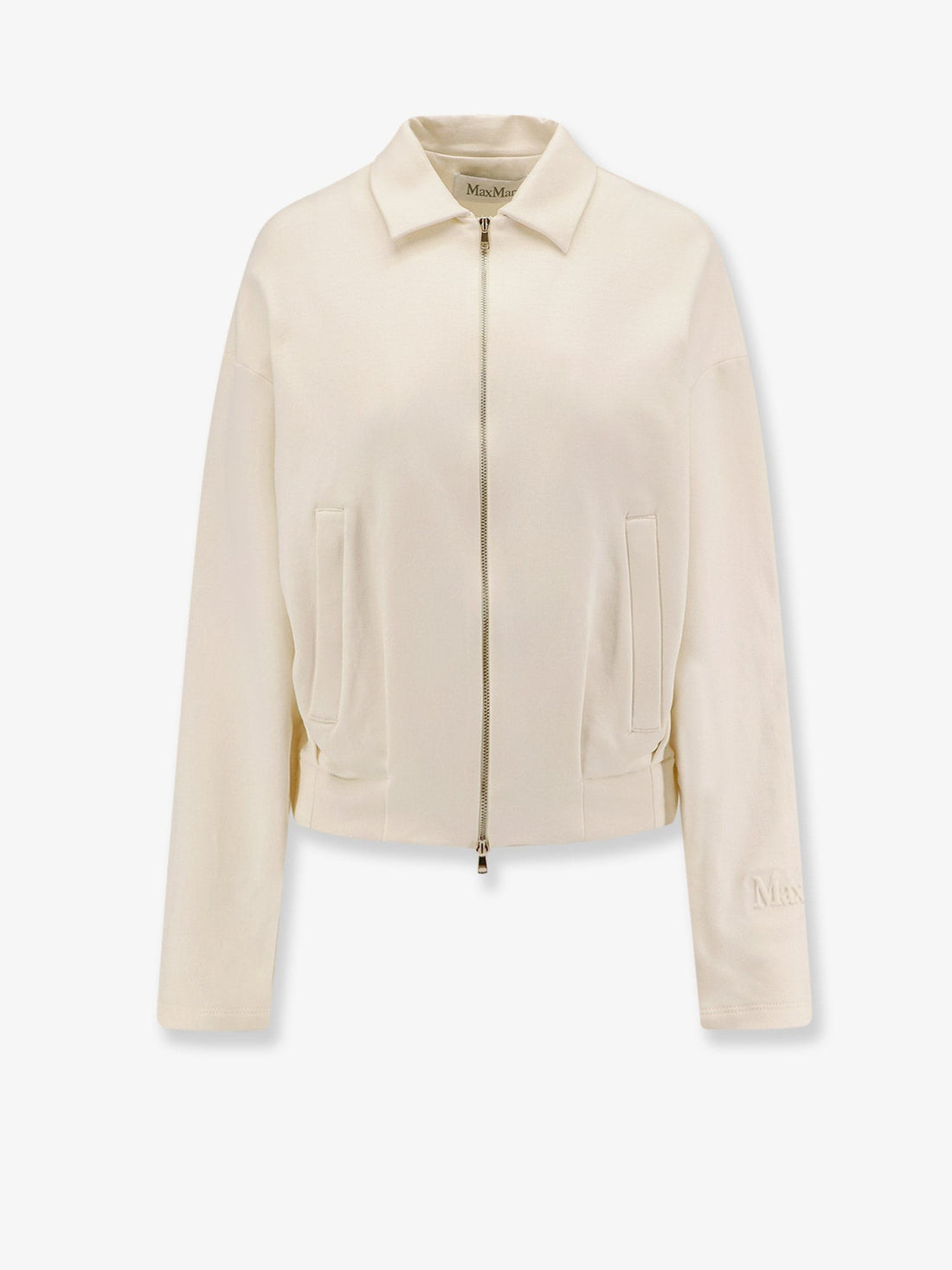 Max Mara Argenta silk and cotton sweatshirt