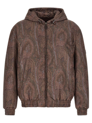 Etro - 'Arnica' bomber jacket Brown
