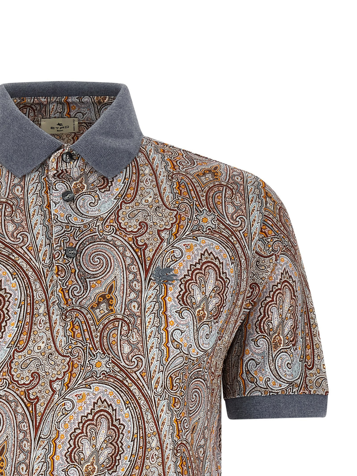 Etro - 'Arnica Paisley' polo shirt