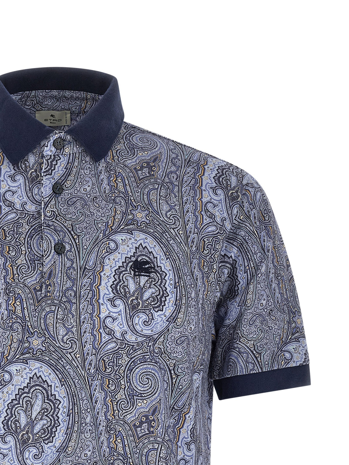 Etro - 'Arnica Paisley' polo shirt