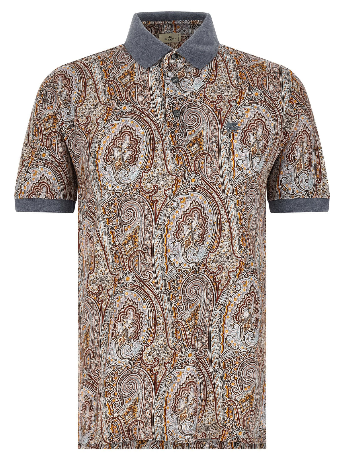 Etro - 'Arnica Paisley' polo shirt