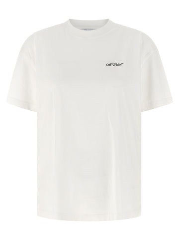 Off White - 'Arrow Glowing Flower' T-shirt
