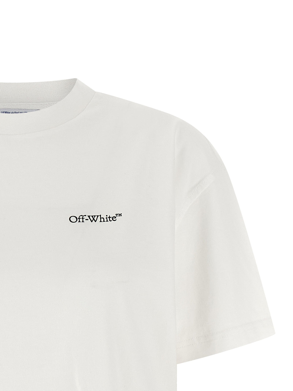 Off White - 'Arrow Glowing Flower' T-shirt