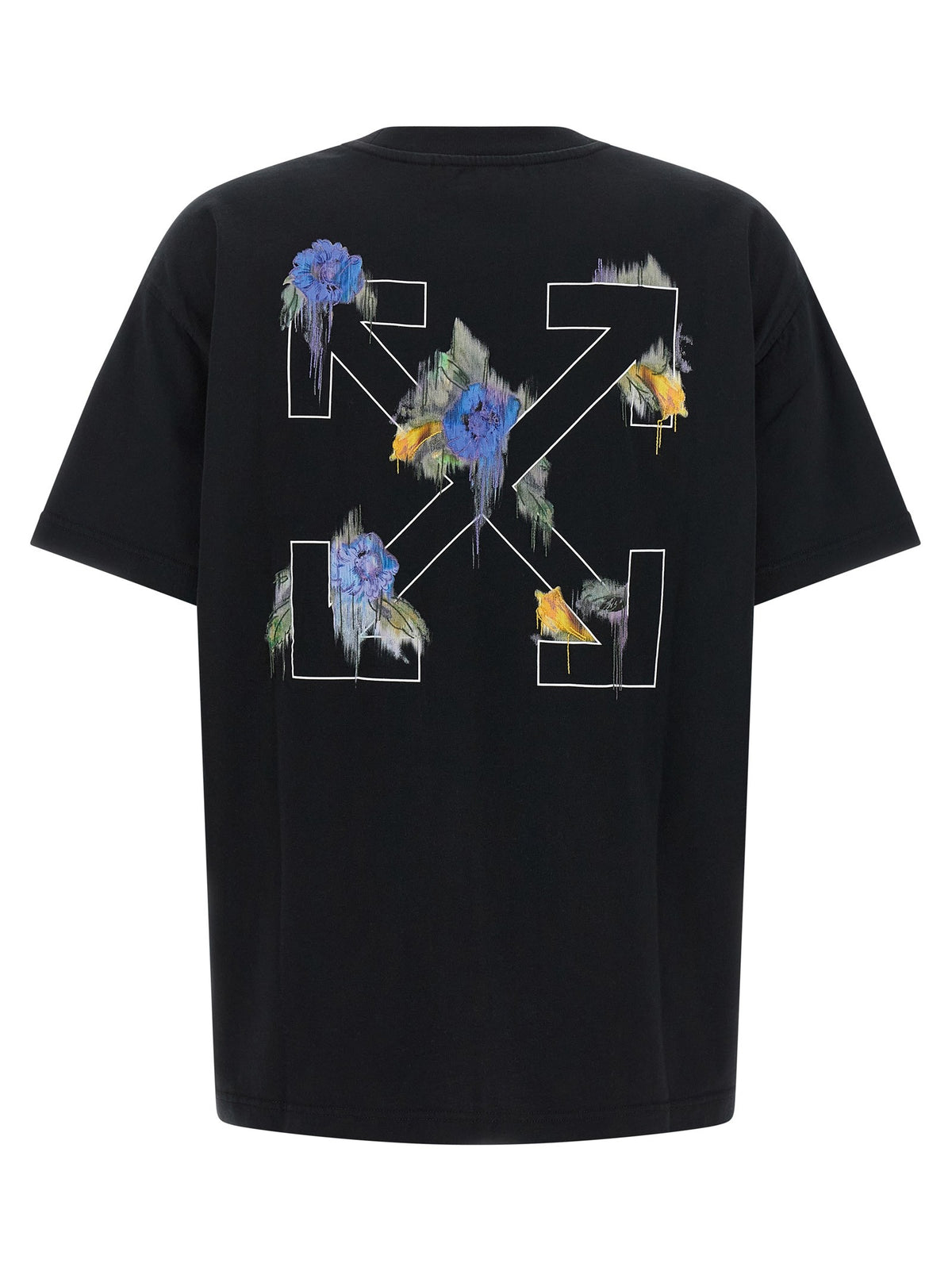 Off White - 'Arrow Out Flower' T-shirt