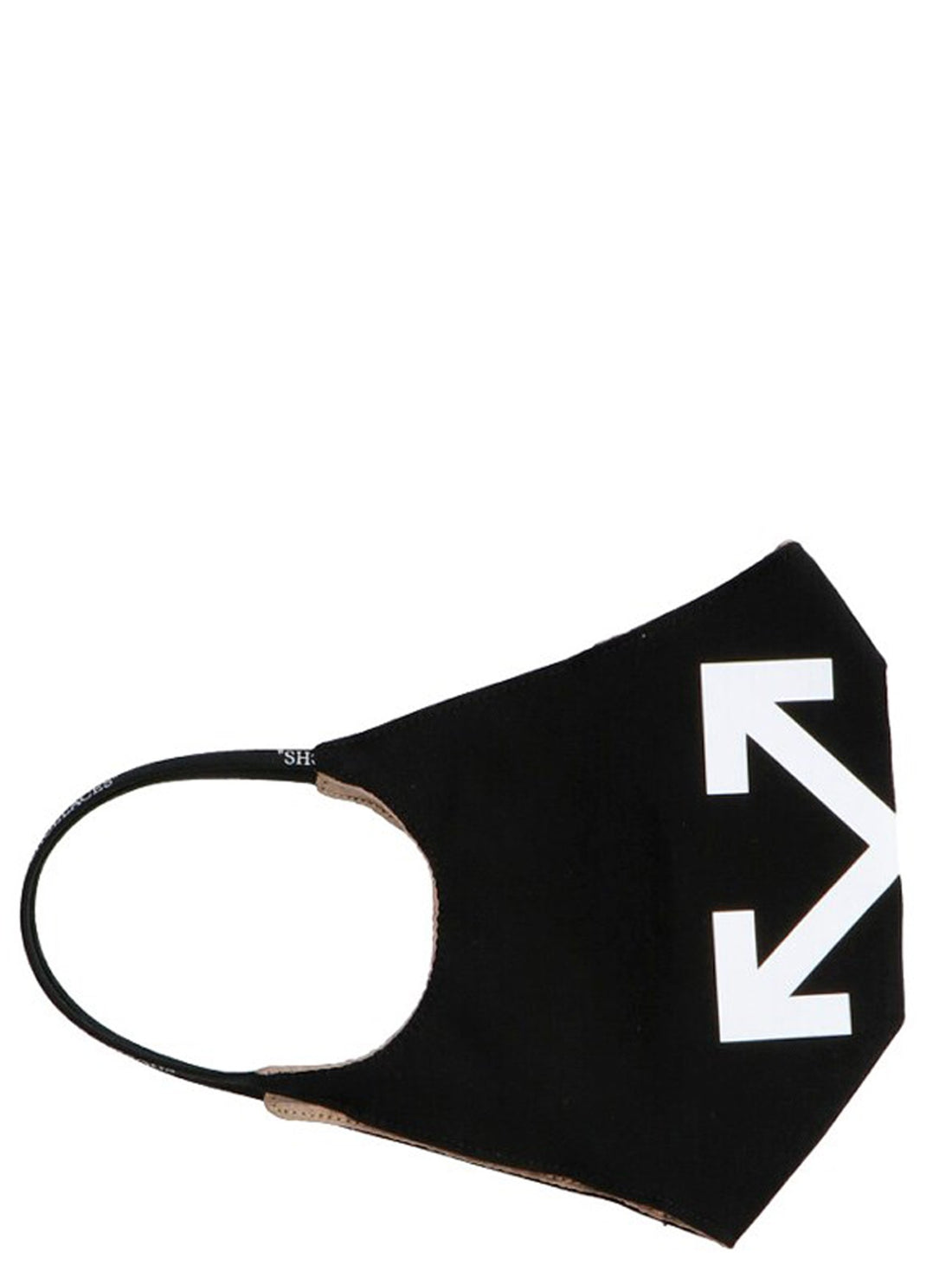 Off-white - 'Arrow simple’ mask White Black S-M